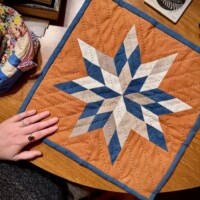 Made by Amy, sent to Rebecca